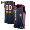 Maillot Basket Enfant All-Star 2025 Personnalisé Jordan Navy Swingman
